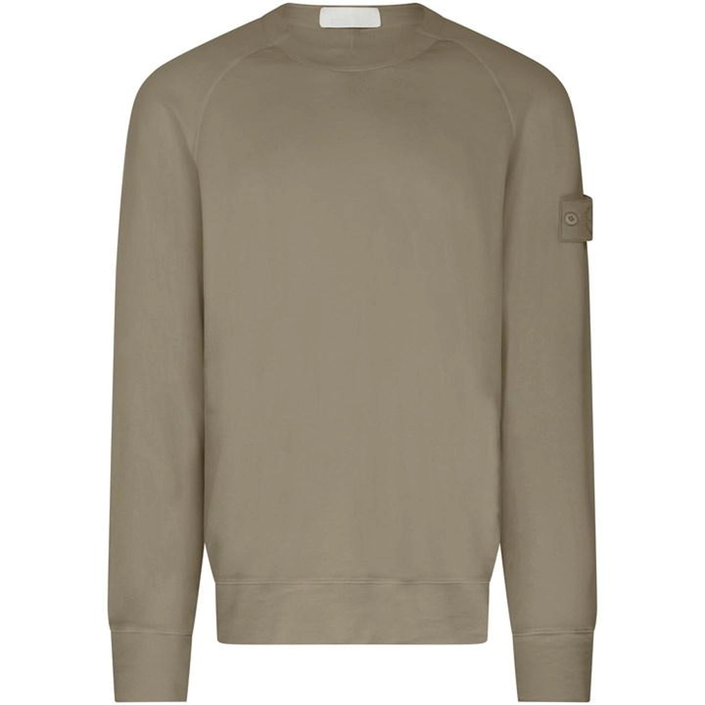 Stone Island Ghost Fleece Crewneck Sweater - Beige